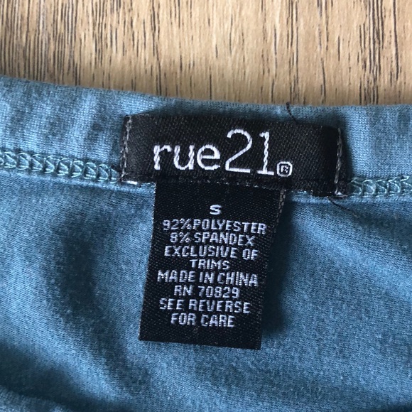 Rue 21 Gray/Blue Tank, EUC - Picture 2 of 3